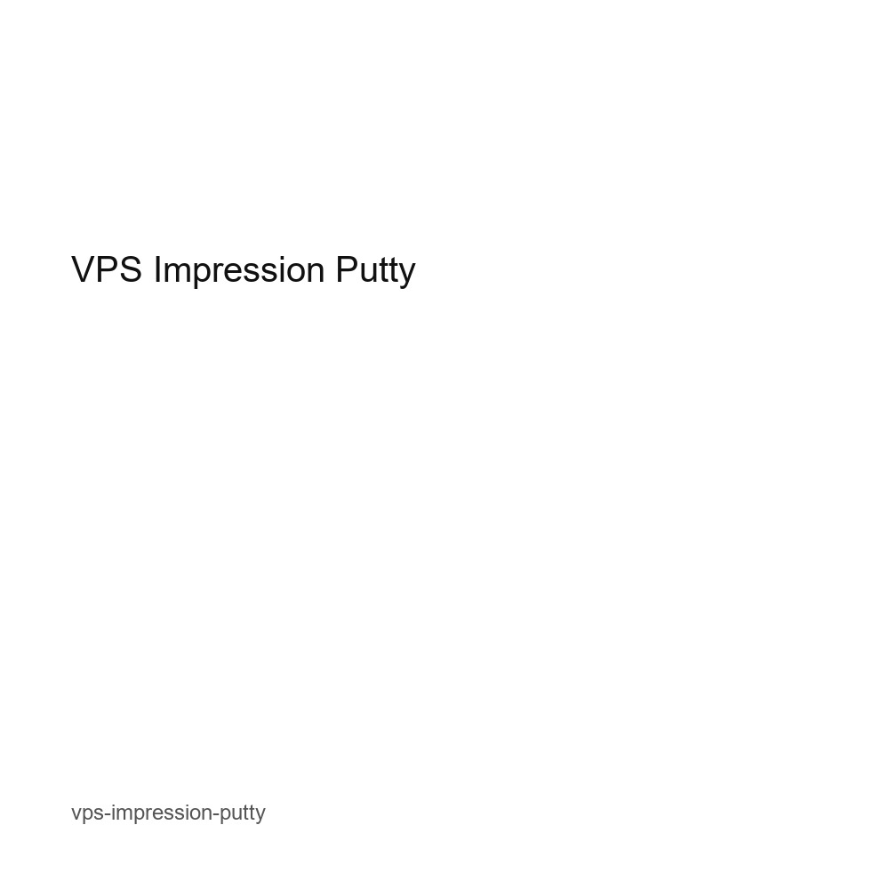 VPS Impression Putty